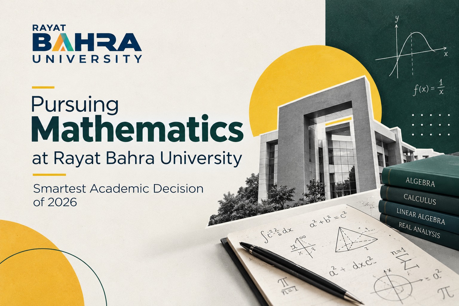 4 Reasons Why Pursuing Mathematics at Rayat Bahra University Is the Smartest Academic Decision of 2026