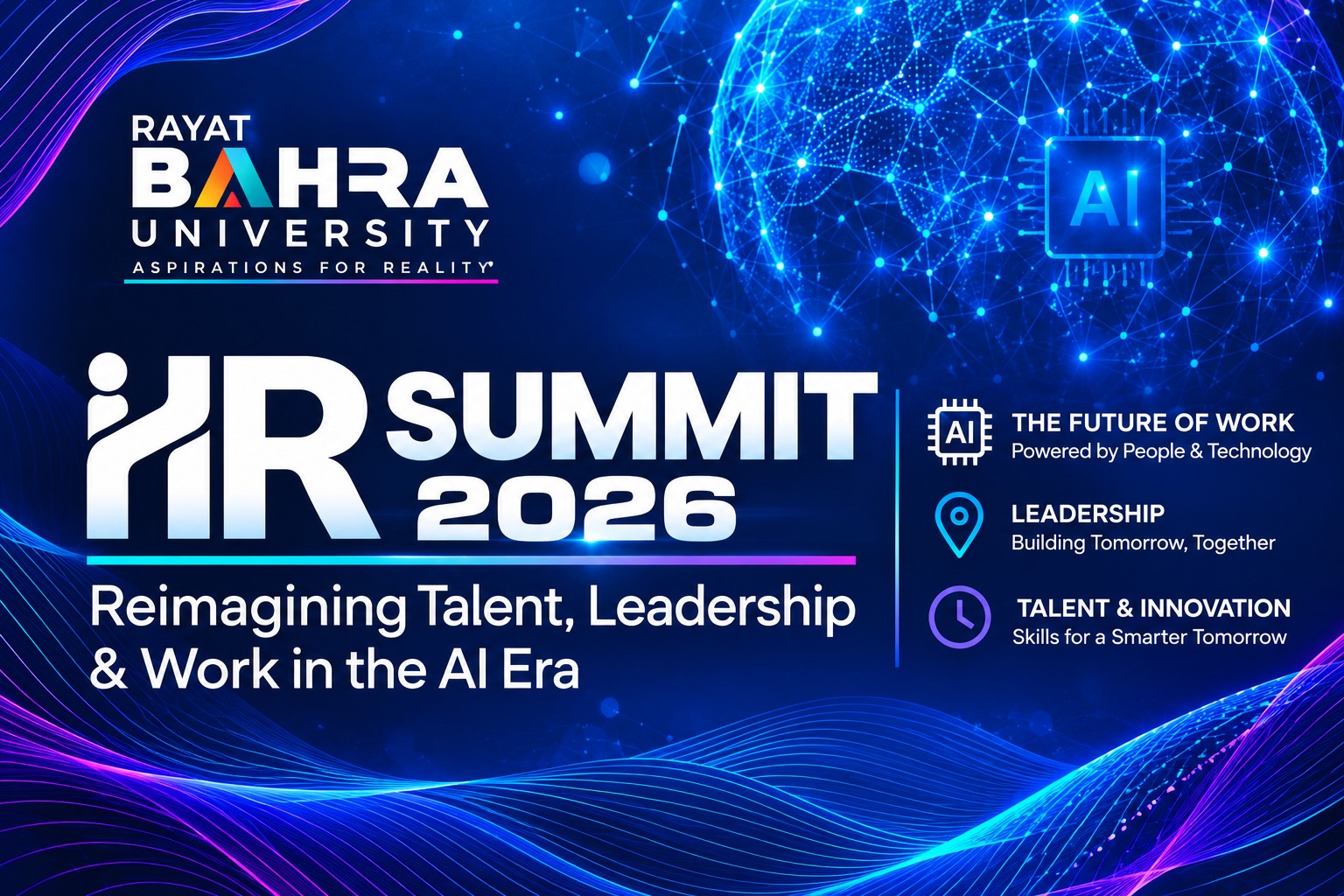 HR Summit 2026 at Rayat Bahra University- Reimagining Talent, Leadership and Work in the AI Era