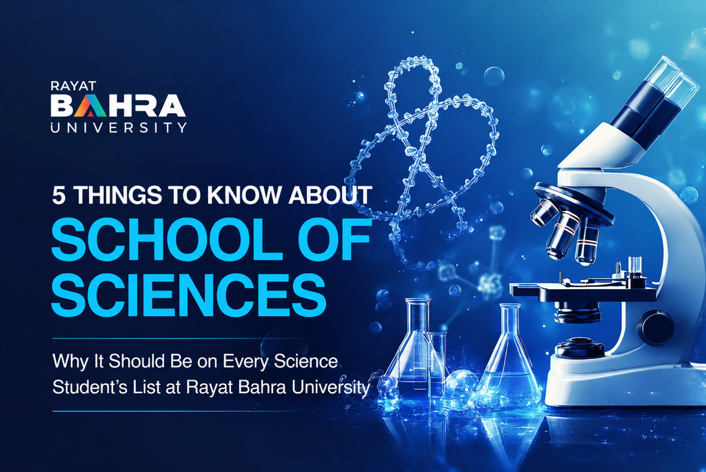 5 Things to know about School of Sciences at Rayat Bahra University